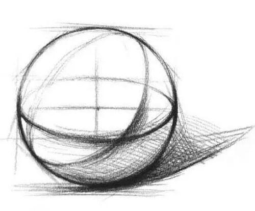 素描球体画法步骤图片图片
