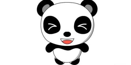 彩色可爱熊猫简笔画怎么画 简单又漂亮熊猫简笔画教程画法